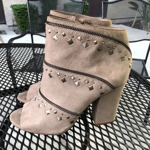 Jessica Simpson peep toe bootie